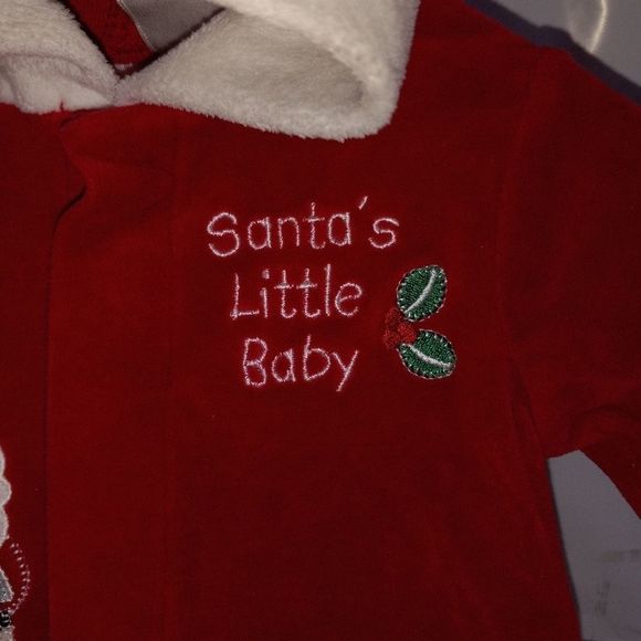 Miniwear Santa Christmas Light Weight Jacket - Picture 2 of 6